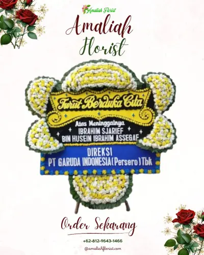 Papan Bunga Duka di Banyurejo